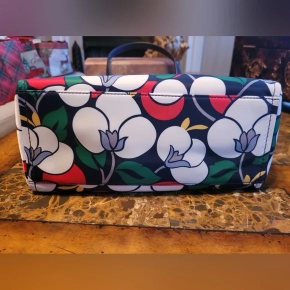Kate Spade Navy Floral Tote Bag - Picture 6 of 11